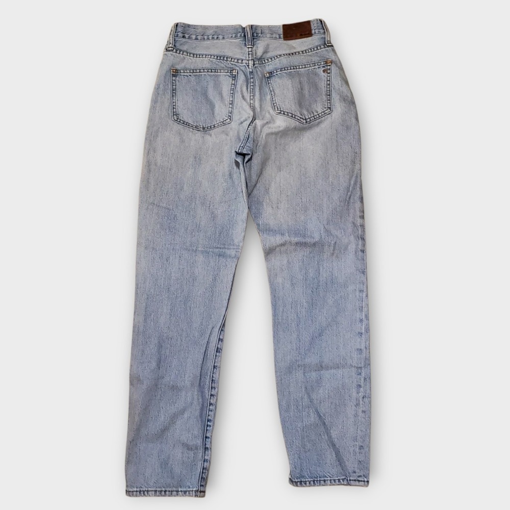 Madewell Perfect Summer Jean Light Wash Denim Size 26‎ Tapered Leg Discontinued - Picture 14 of 15